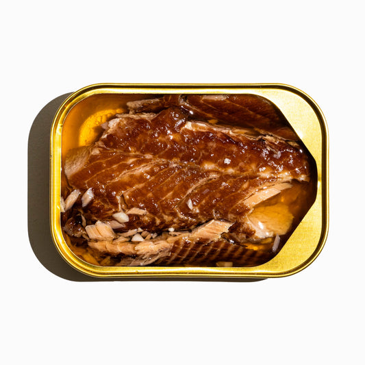 Fishwife Smoked Rainbow Trout in EVOO — Beechwood-Smoked in Small Batches, Copenhagen Micro-Cannery