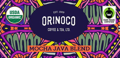 Orinoco Organic Fair Trade Mocha Java Coffee | Medium Roast