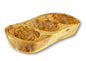 Olive Wood Appetizer Dish — 2 to 6 Sections | Handcrafted Greek Olivewood