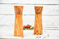Olive Wood Salt & Pepper Grinder — Ceramic Mechanism | Handcrafted Greek Olivewood