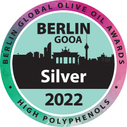 Berlin Global Olive Oil Awards Silver Medal - High Polyphenols