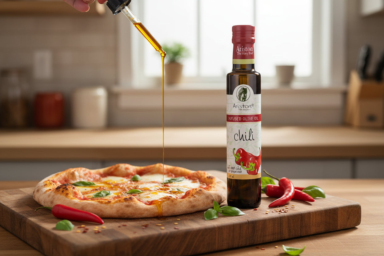 Chili EVOO Pizza