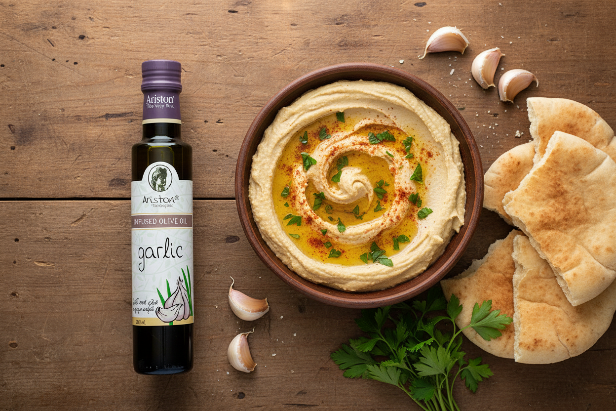 Garlic EVOO Hummus