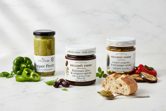 Gourmet Spreads Trio - Mediterranean Artisan Collection
