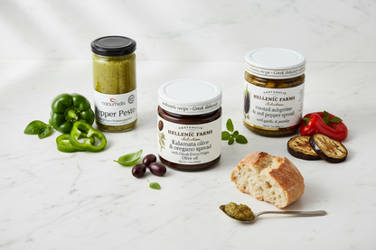 Gourmet Spreads Trio - Mediterranean Artisan Collection