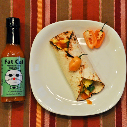 Fat Cat Mexican-Style Habanero — Fruity, Citrusy Hot Sauce | Award-Winning | Made in Florida | 5oz