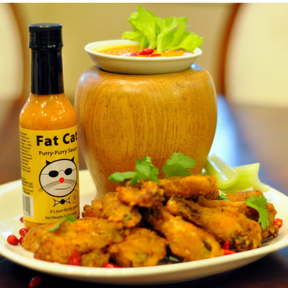 Fat Cat Purry-Purry — Peri-Peri Hot Sauce | Award-Winning, Small-Batch | Made in Florida | 5oz